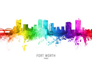 Fort Worth Texas Skyline