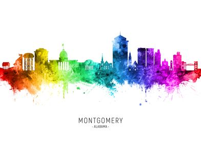 Montgomery Alabama Skyline