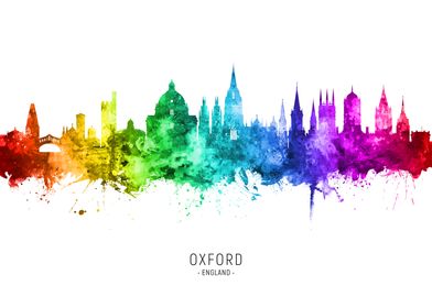 Oxford England Skyline