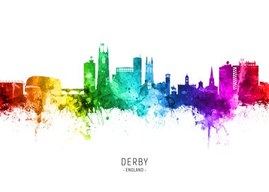 Derby England Skyline