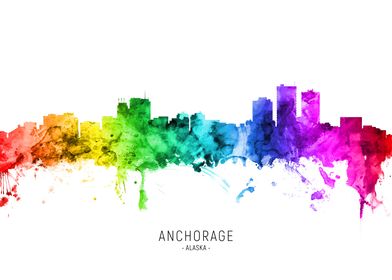 Anchorage Alaska Skyline