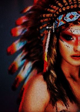 beauty apache girl