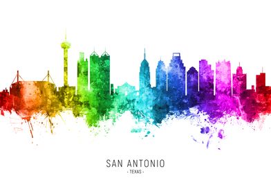 San Antonio Texas Skyline