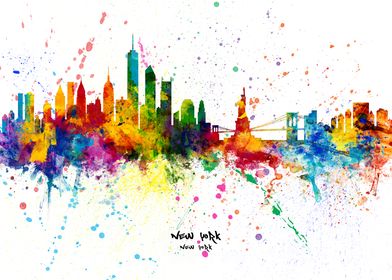 New York New York Skyline