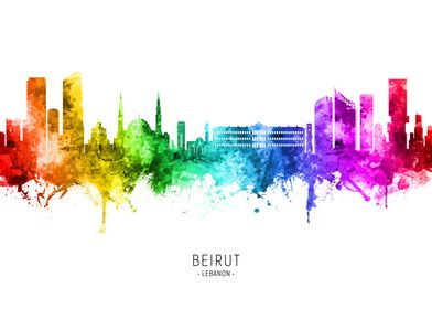 Beirut Lebanon Skyline