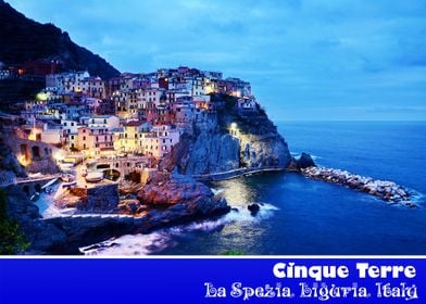 Landscape of Cinque Terre 