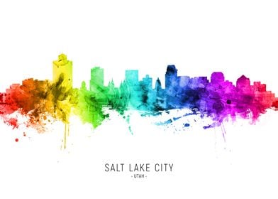 Salt Lake City Skyline