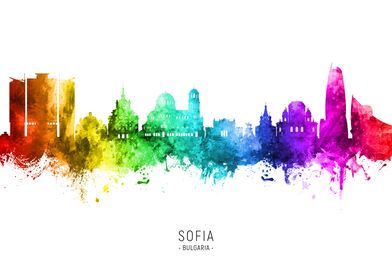 Sofia Bulgaria Skyline