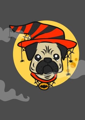 Pug Happy Halloween