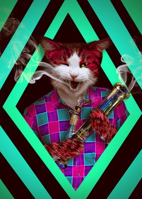 Smoking Cat