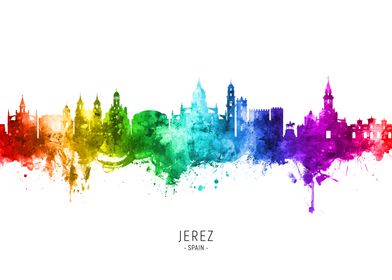 Jerez Spain Skyline
