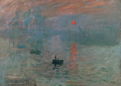 Impression Sunrise 1873