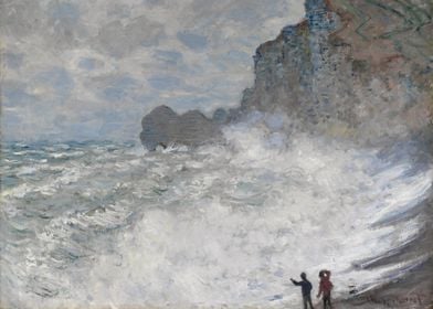 Stormy Seascape 1883 