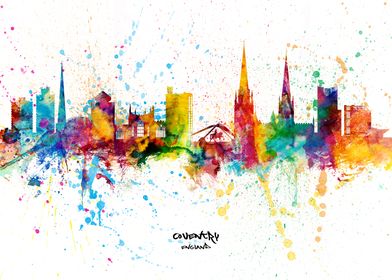 Coventry England Skyline