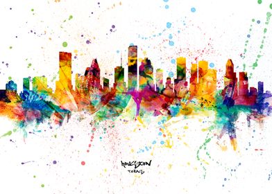 Houston Texas Skyline