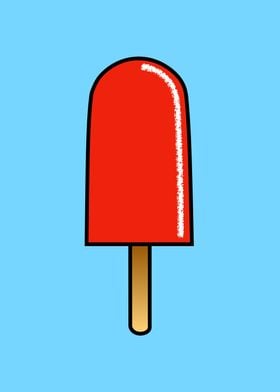 Red Ice Lolly