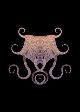Geometric Squid Octopus