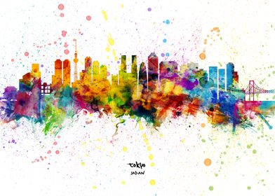 Tokyo Japan Skyline