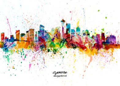 Seattle Washington Skyline