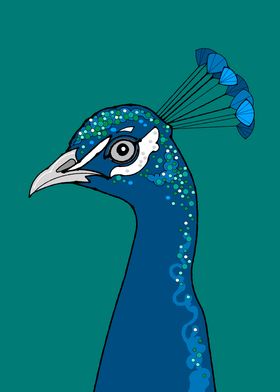 Peacock Portrait