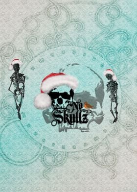 Christmas skulls