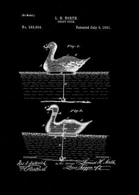patent decoy duck North