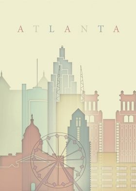 Atlanta Georgia Skyline