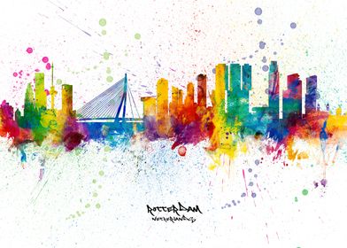 Rotterdam Skyline