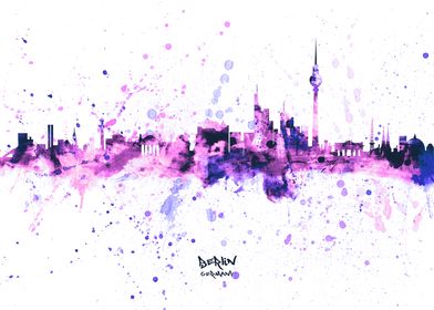 Berlin Germany Skyline