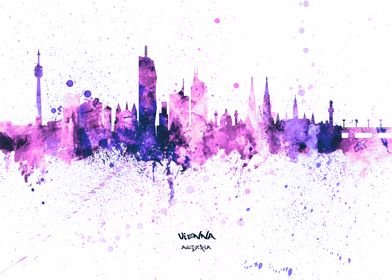 Vienna Austria Skyline