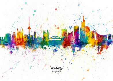 Vilnius Lithuania Skyline