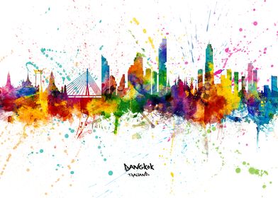 Bangkok Thailand Skyline