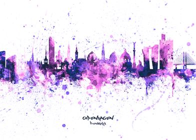 Copenhagen Denmark Skyline