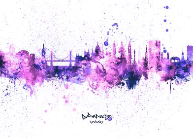 Budapest Hungary Skyline