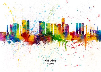 Tel Aviv Israel Skyline