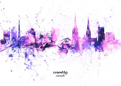 Coventry England Skyline