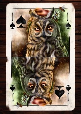 Spades Faithful Owl Knave
