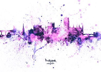 Durham England Skyline