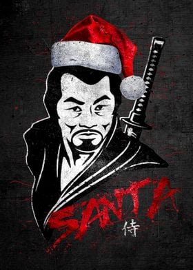 Samurai Santa at Christmas