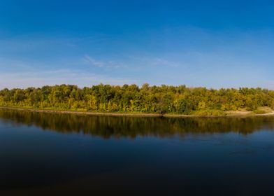 Panorama of autumn