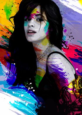 Abstract Camila Cabello