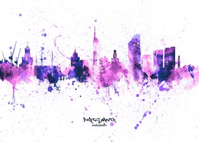 Portsmouth England Skyline