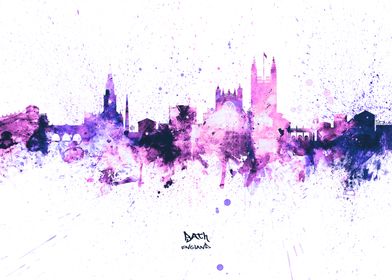 Bath England Skyline