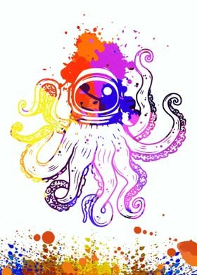 octopus astronaut