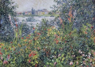 Flowers at Vetheuil 1881