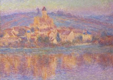 Vetheuil at Sunset 1901 0