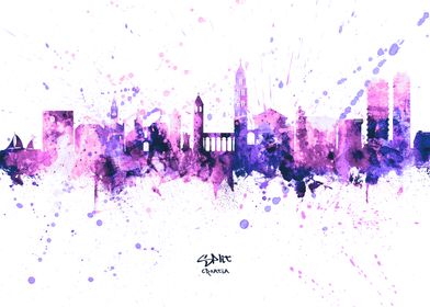 Split Croatia Skyline