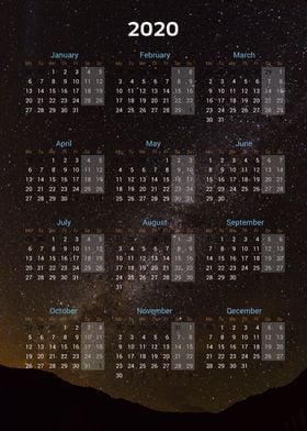 Calendar 2020 — Moon 6