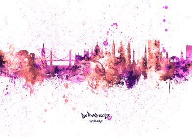 Budapest Hungary Skyline