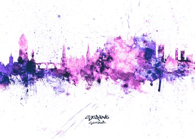 Stirling Scotland Skyline